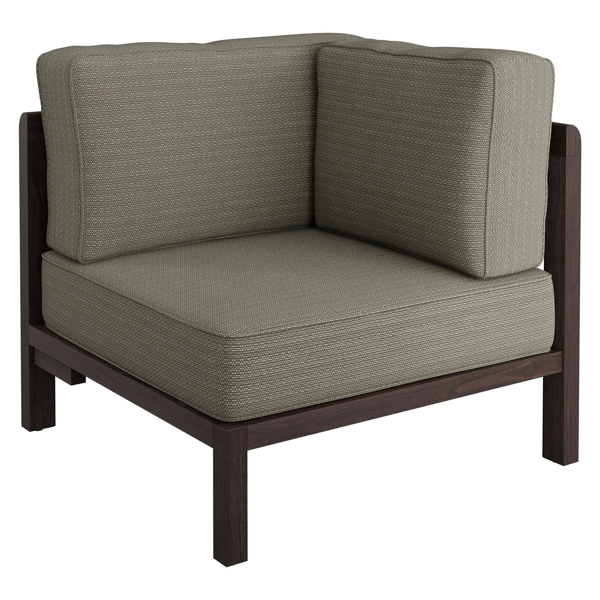Kona Outdoor Teak Wood Corner Modular Chair