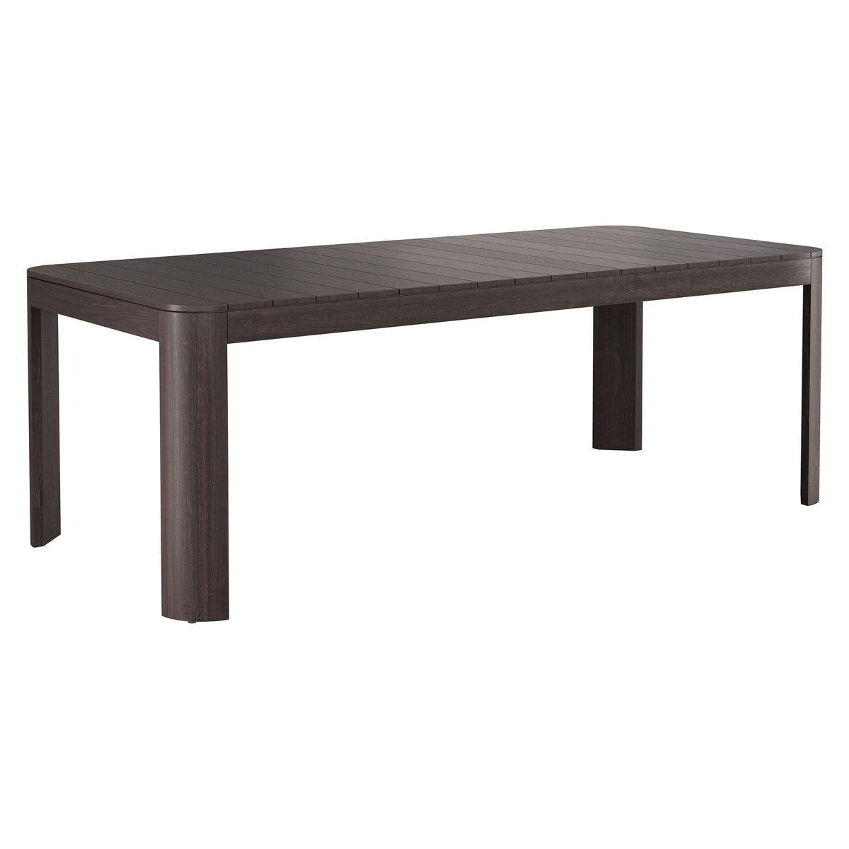 Kona 87 Inch Outdoor Teak Wood Dining Table - view 4