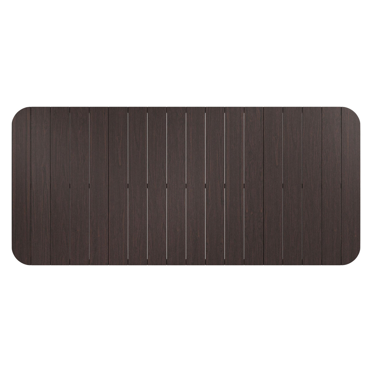 Kona 87 Inch Outdoor Teak Wood Dining Table - view 8