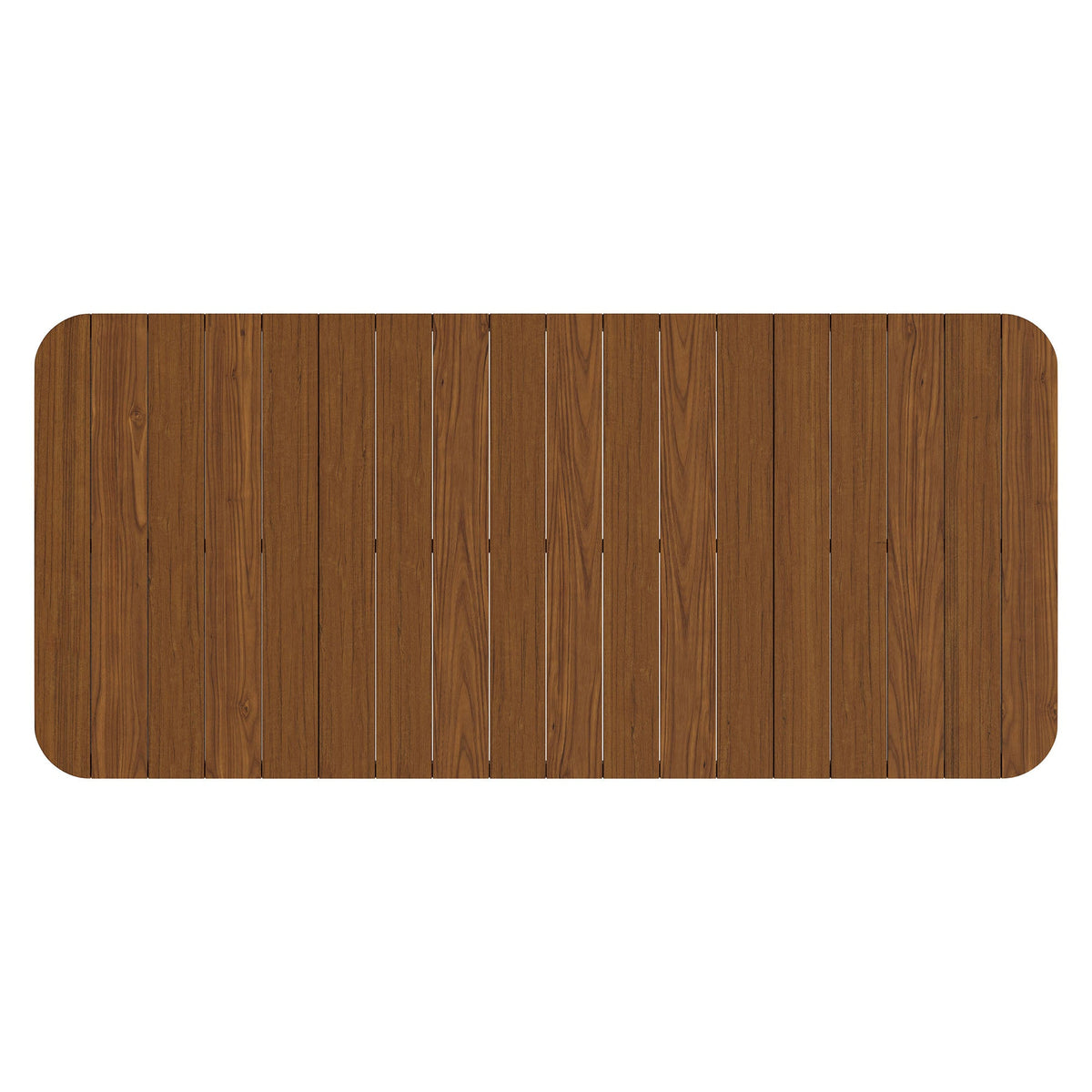 Kona 87 Inch Outdoor Teak Wood Dining Table - view 7