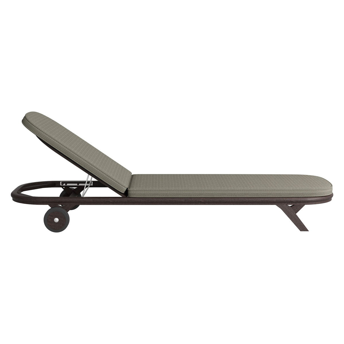 Kona Outdoor Teak Wood Chaise Lounge Chair
