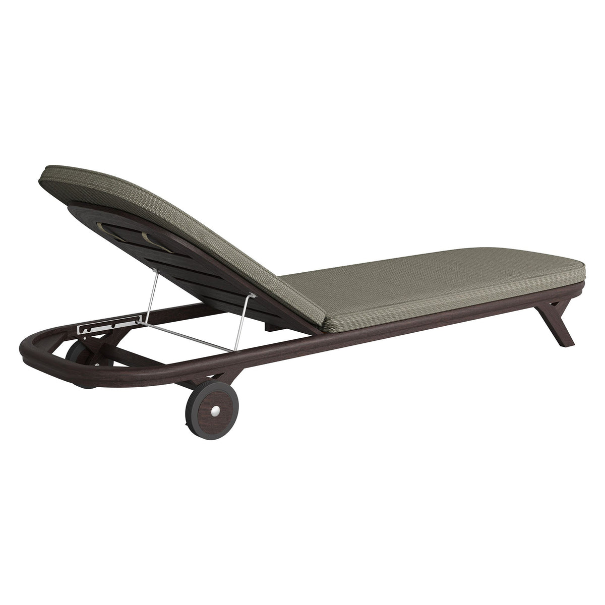 Kona Outdoor Teak Wood Chaise Lounge Chair