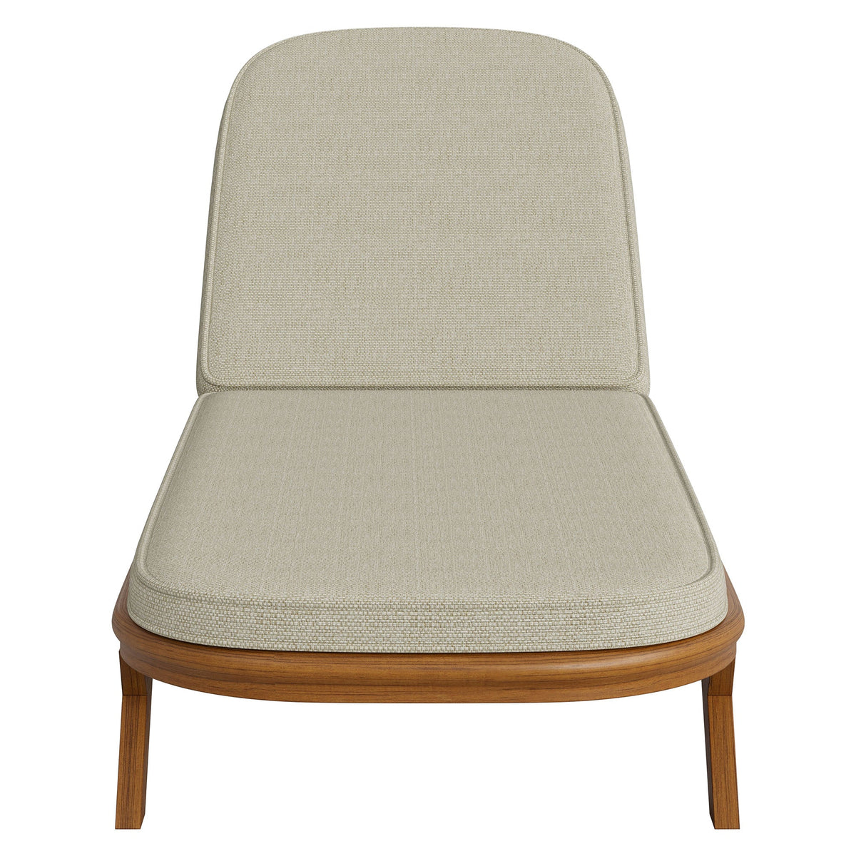 Kona Outdoor Teak Wood Chaise Lounge Chair