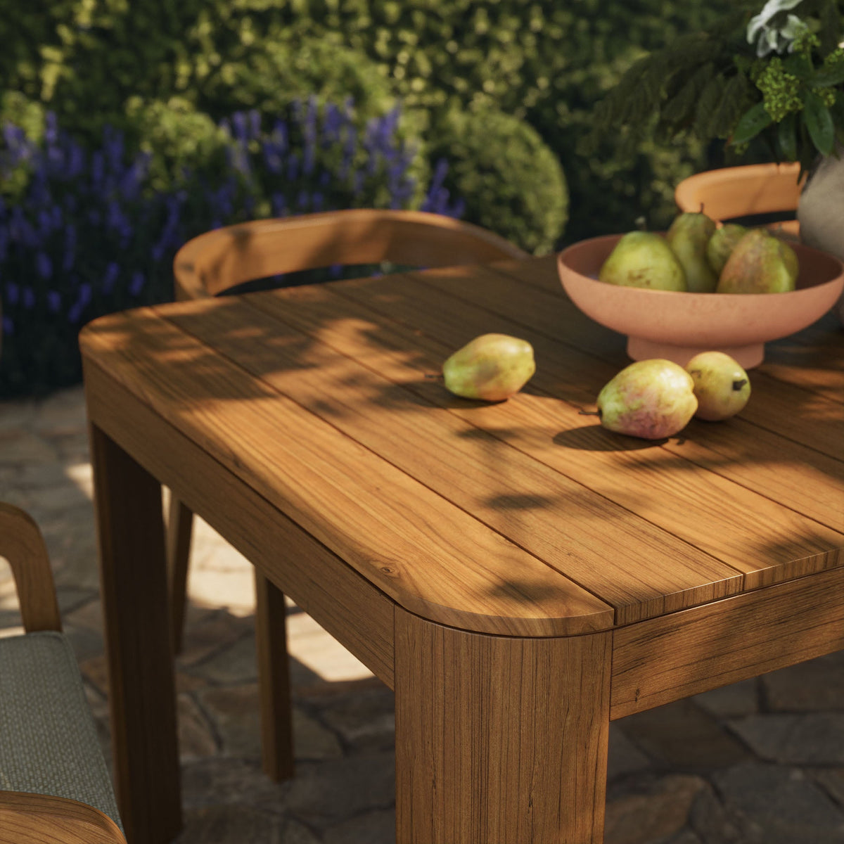 Kona 7-Piece Outdoor Teak Wood Dining Set