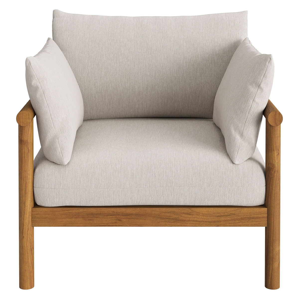 Eleni Outdoor Teak Wood Armchair