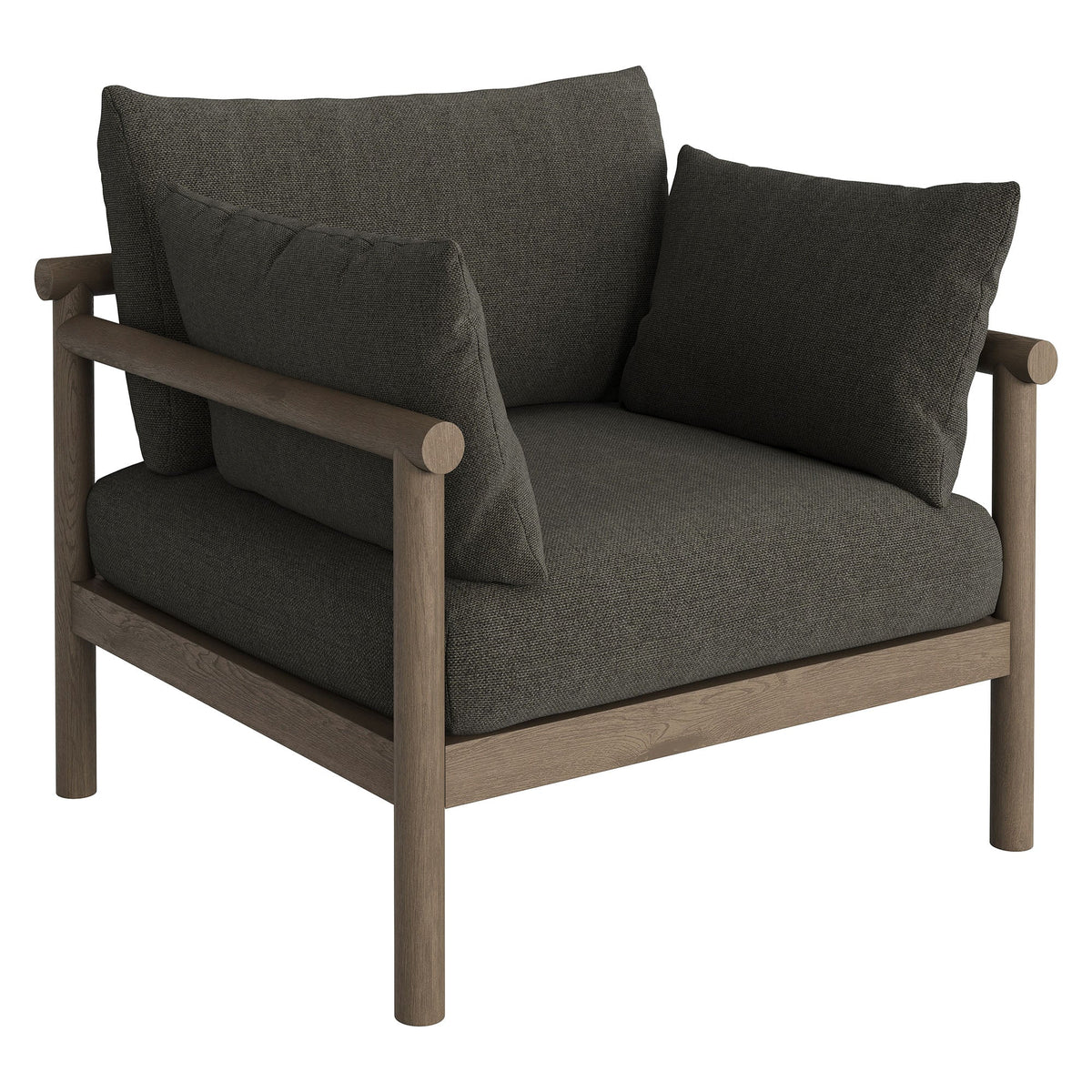 Eleni Outdoor Teak Wood Armchair