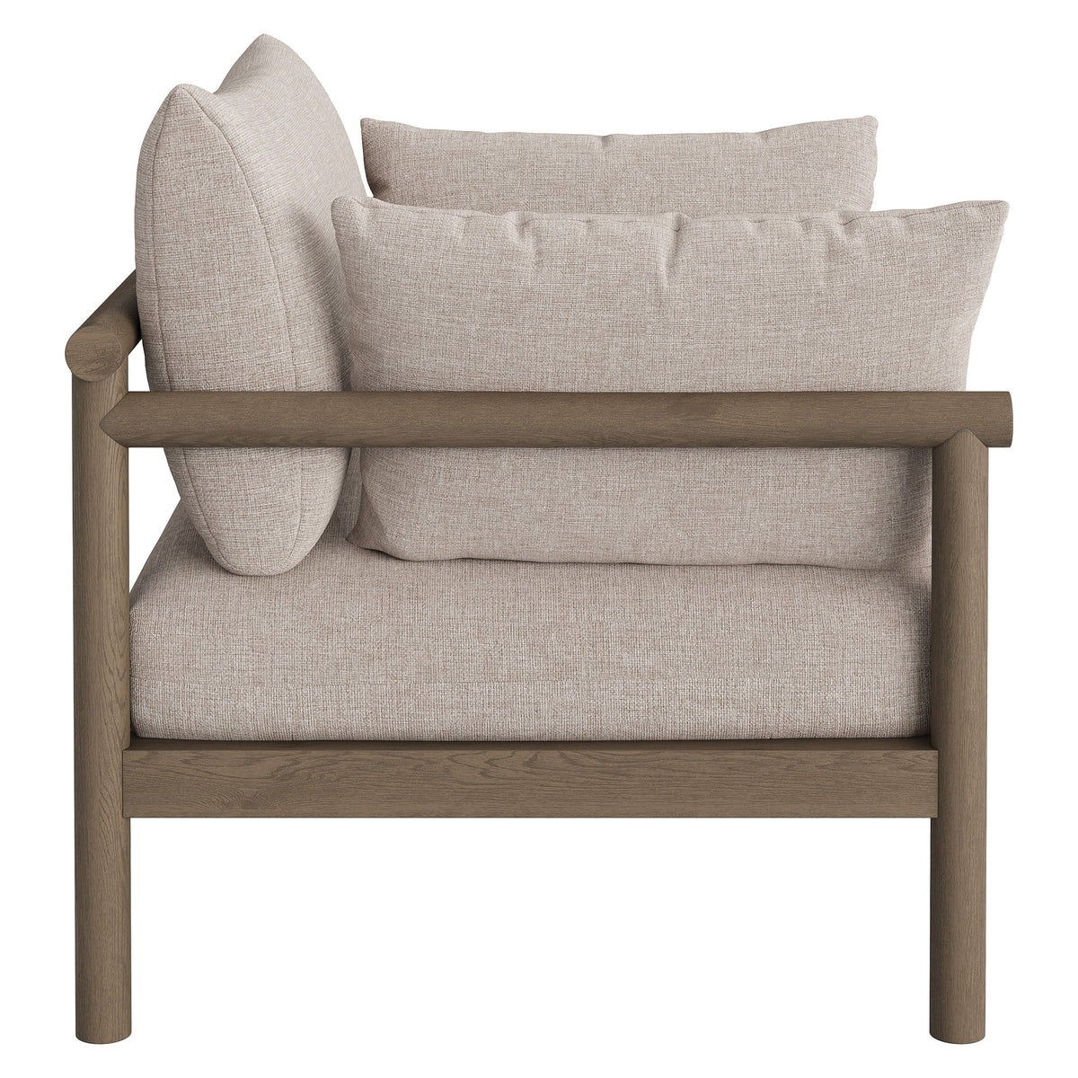 Eleni Outdoor Teak Wood Armchair