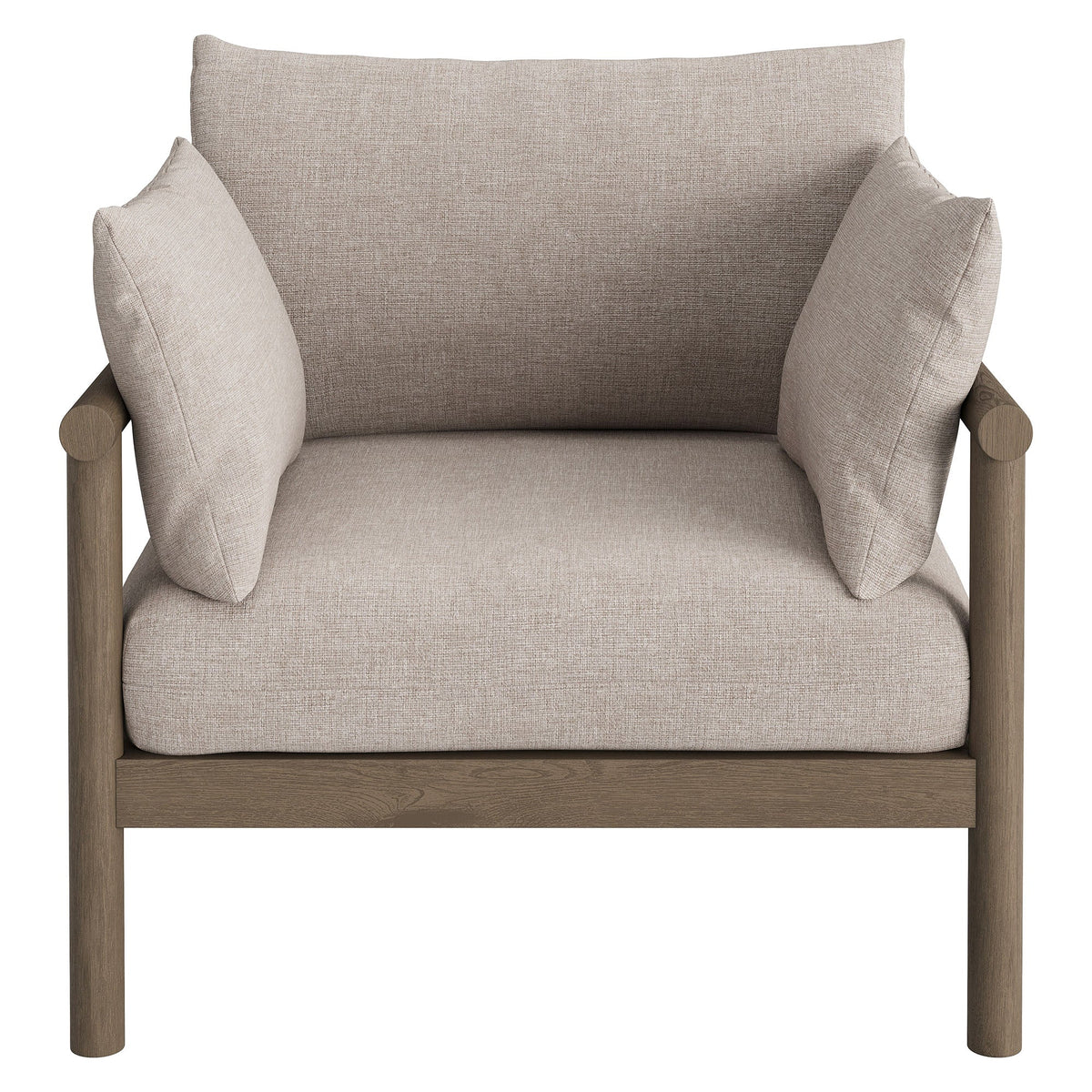 Eleni Outdoor Teak Wood Armchair