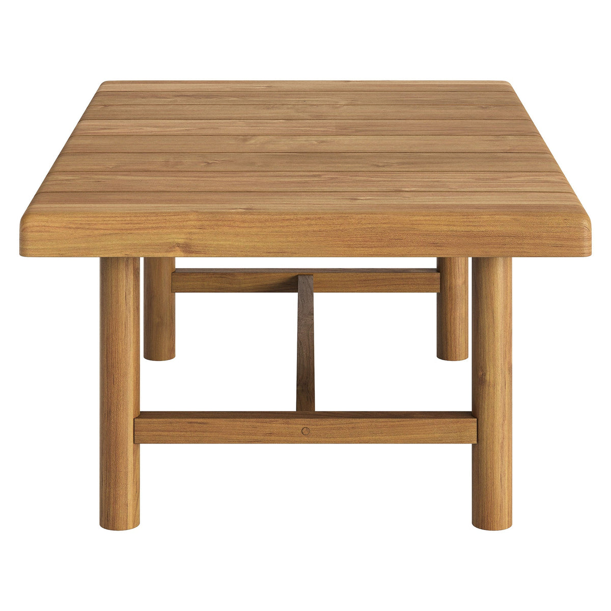 Eleni 41-Inch Outdoor Teak Wood Coffee Table