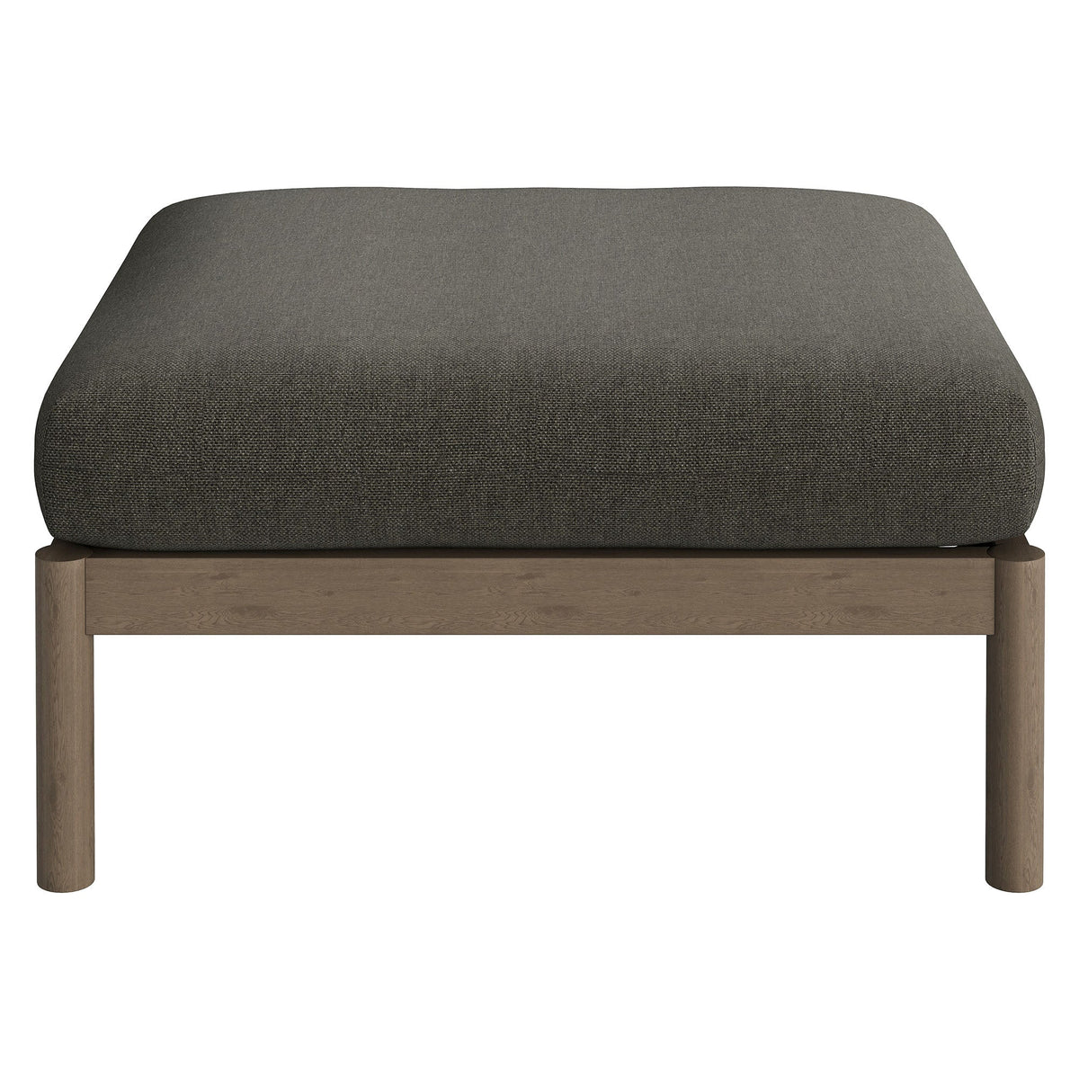 Eleni Square Outdoor Teak Wood Ottoman