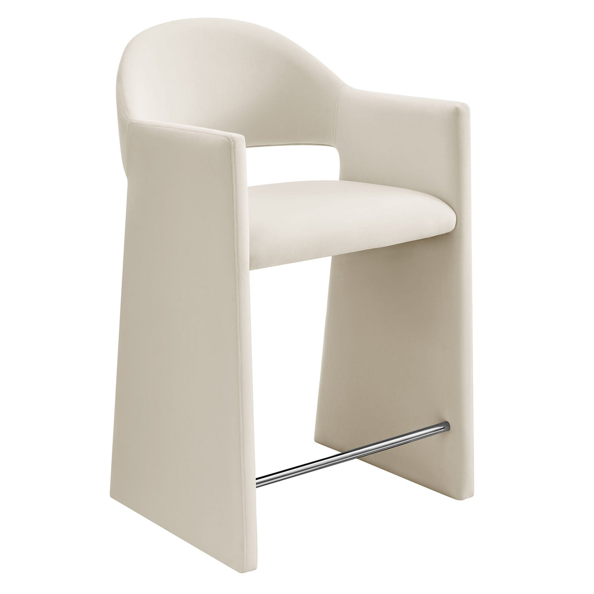 Talia 37 Inch Performance Velvet Counter Stool