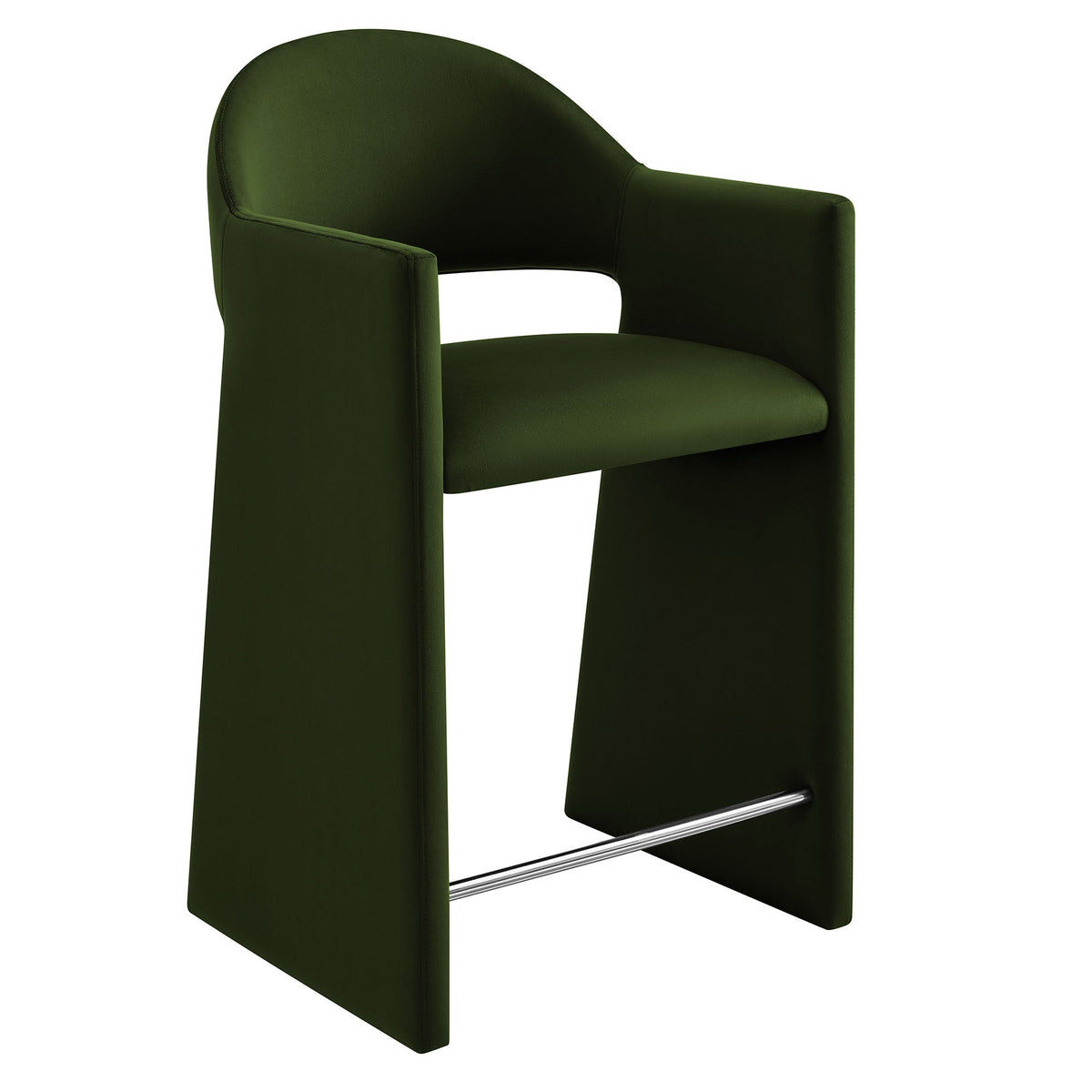 Talia 37 Inch Performance Velvet Counter Stool
