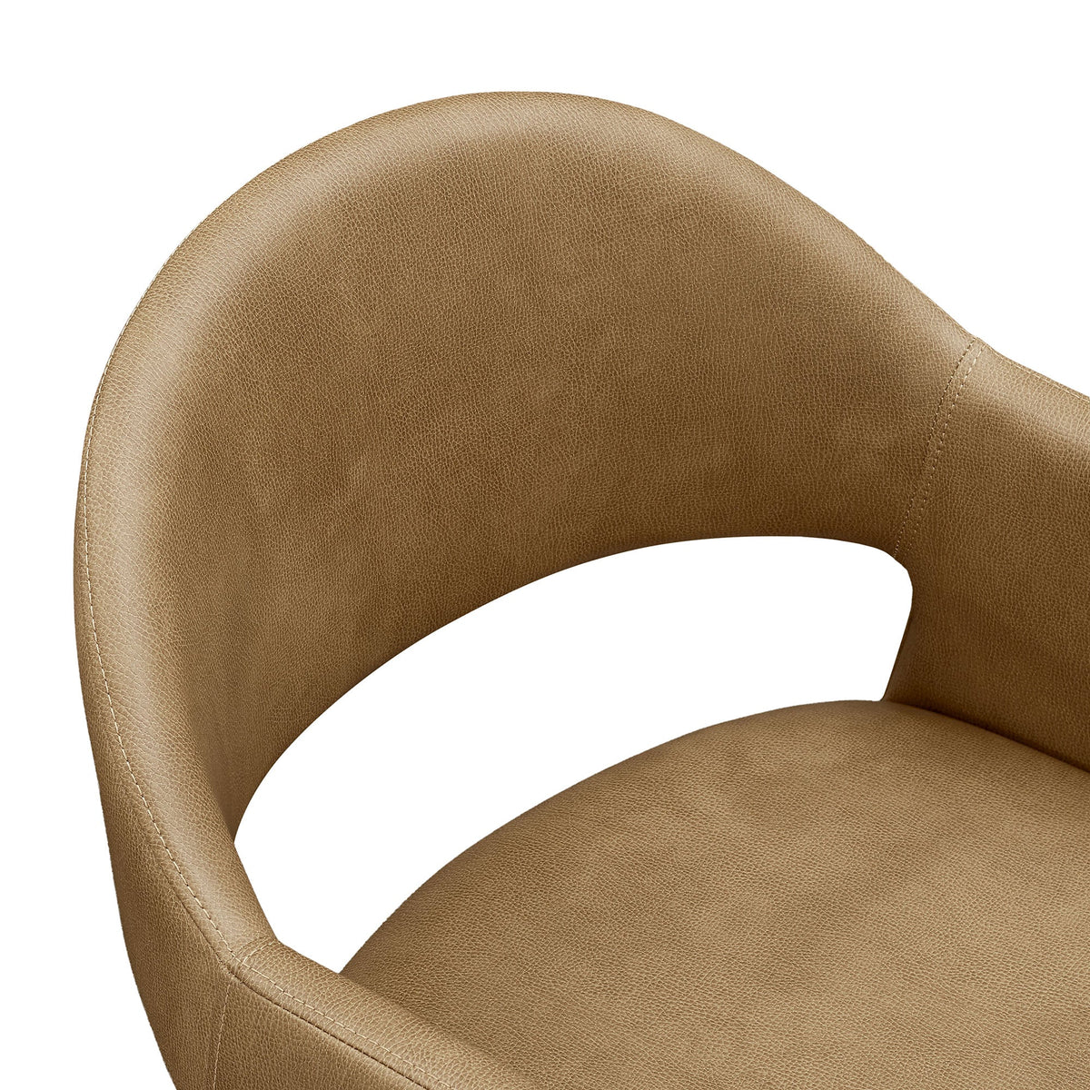 Talia 41 Inch Vegan Leather Bar Stool