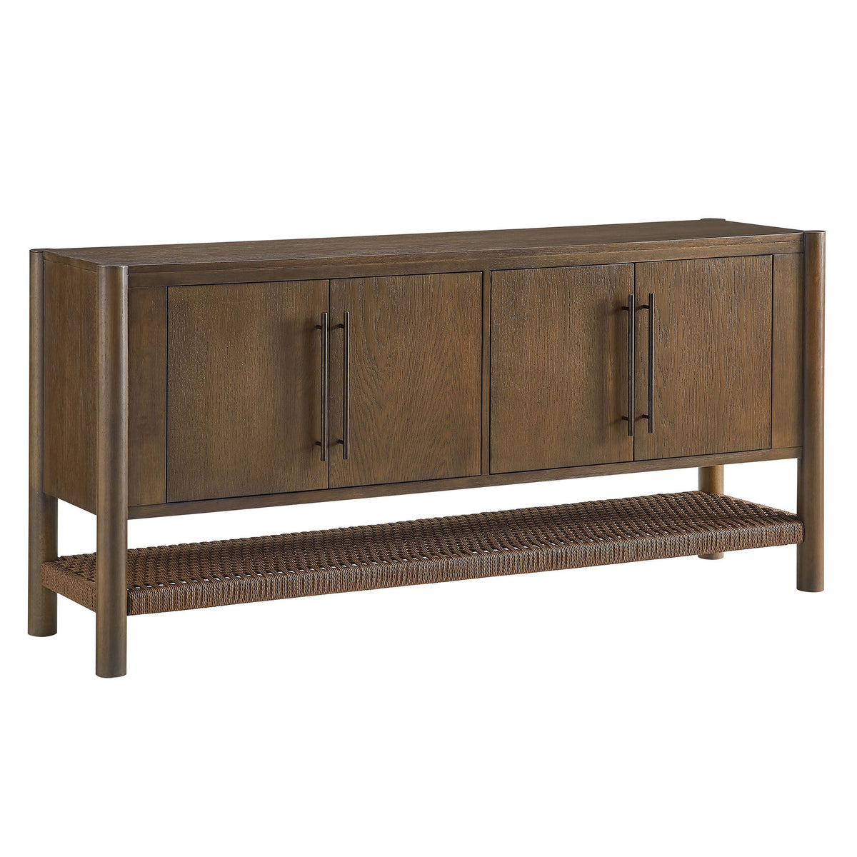 Taschen 4-Door Wood Sideboard Cabinet