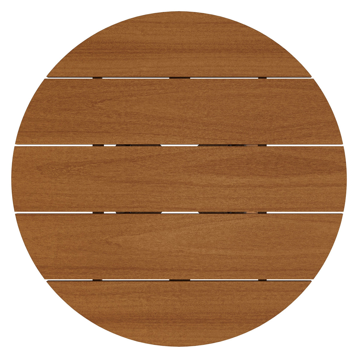 Lane 31 Inch Round Outdoor Teak Wood Coffee Table