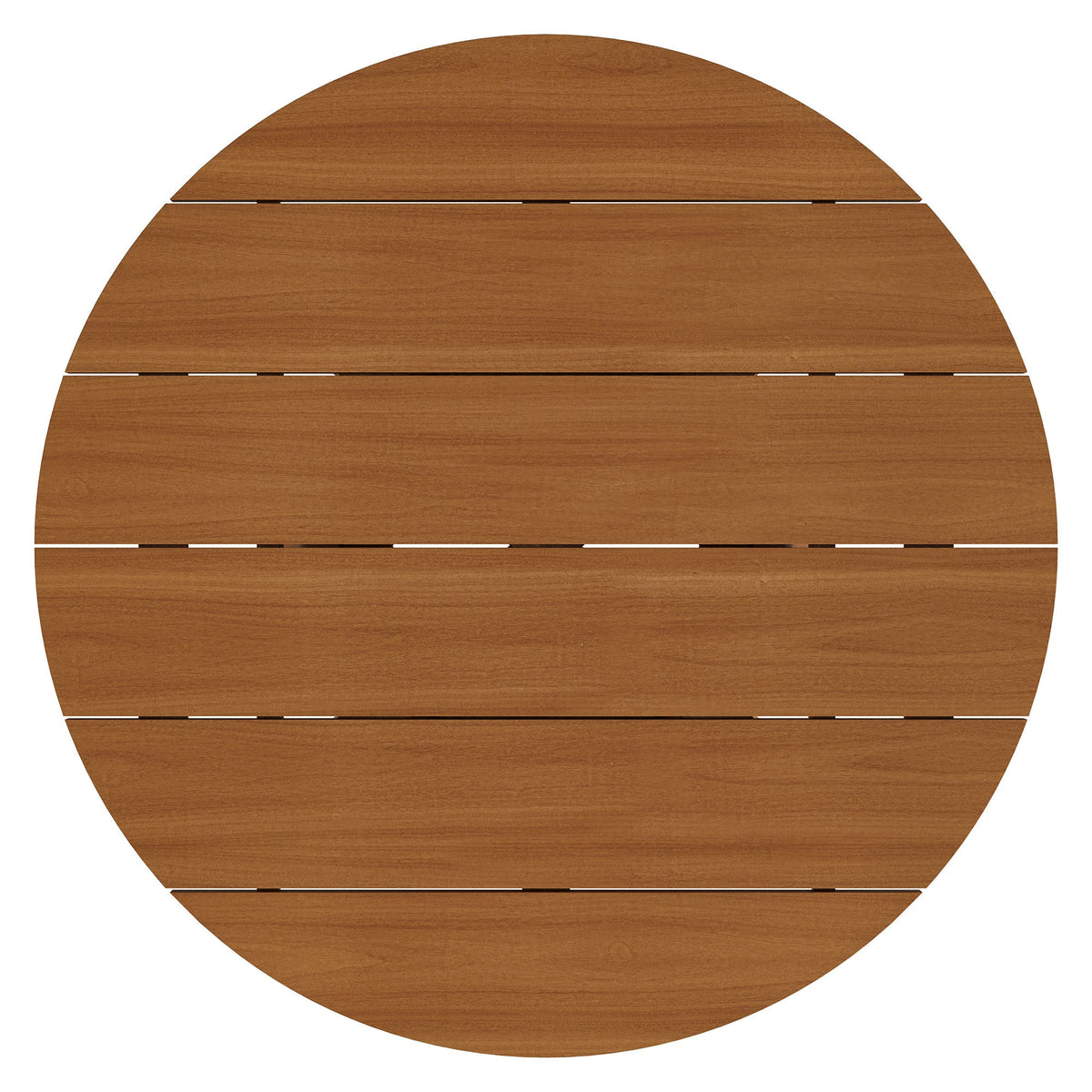 Lane 39 Inch Round Outdoor Teak Wood Coffee Table