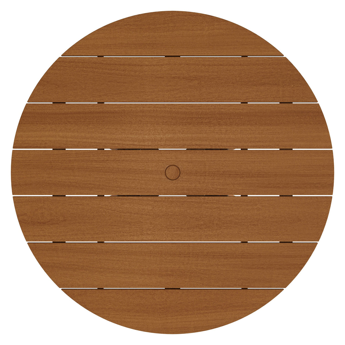 Lane 47 Inch Round Outdoor Teak Wood Dining Table