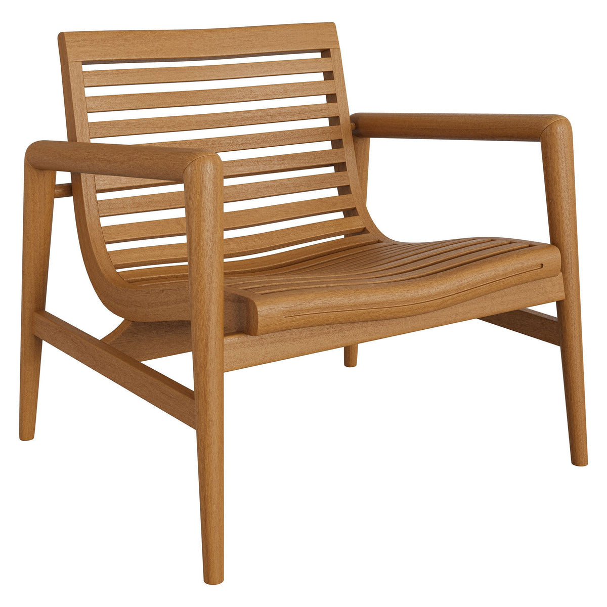 Hayden Outdoor Teak Wood Armchair