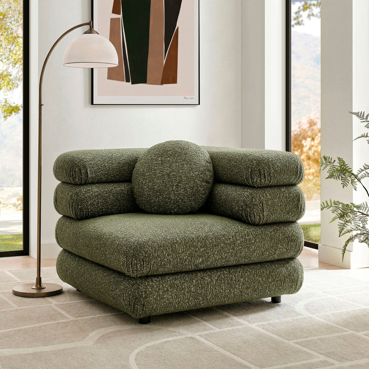Jubilee Upholstered Modular Corner Chair