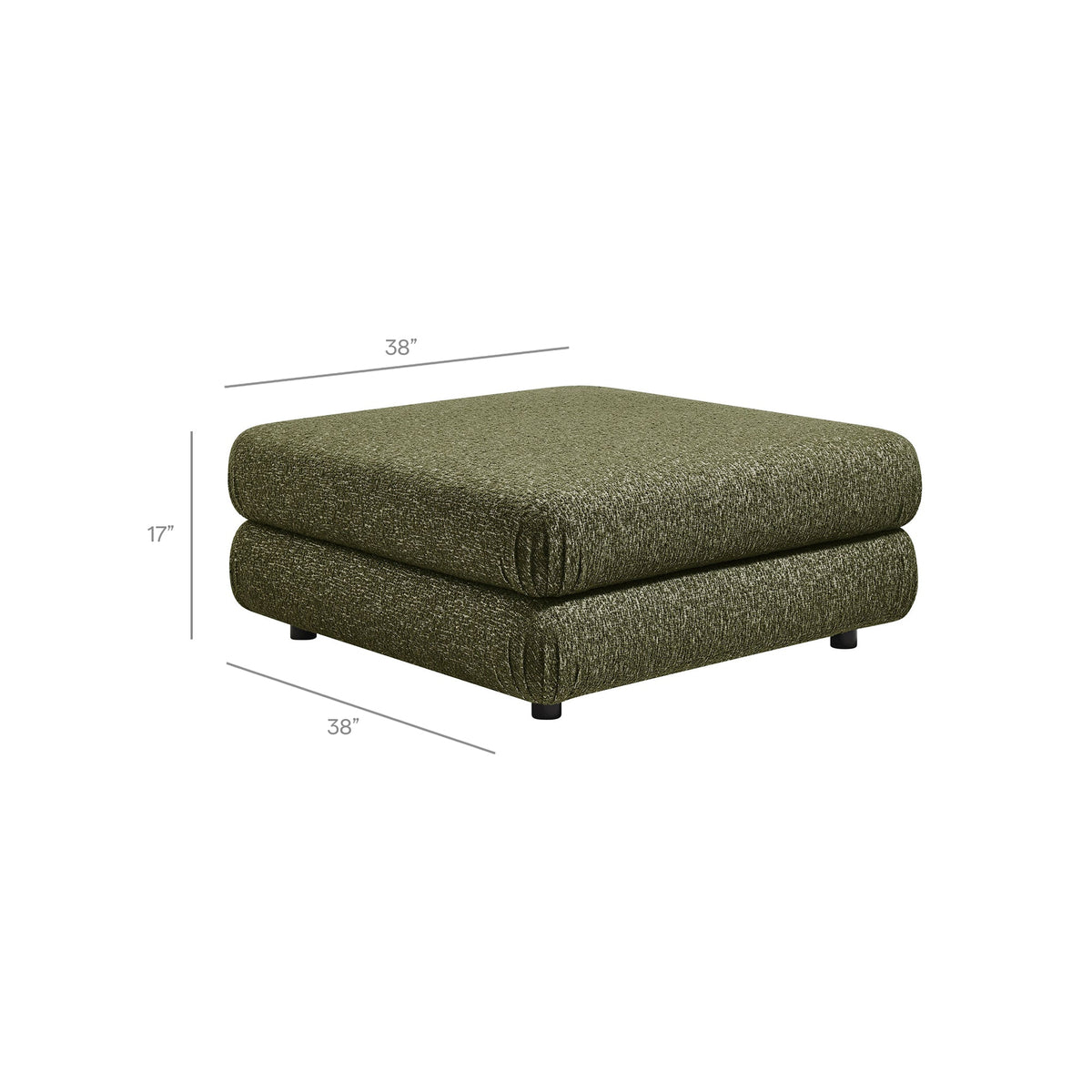 Jubilee 4-Piece Upholstered Modular Sofa Set
