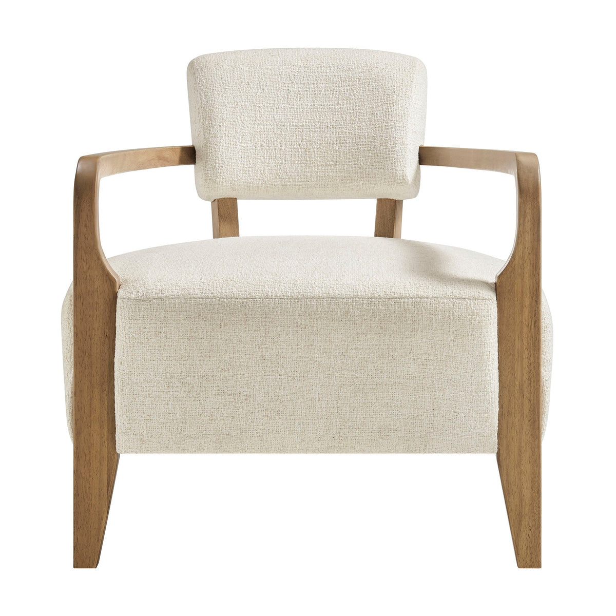 Zinnia Linen Blend Accent Chair