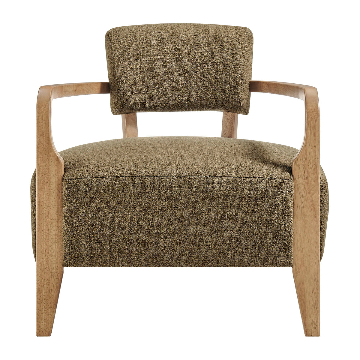 Zinnia Linen Blend Accent Chair