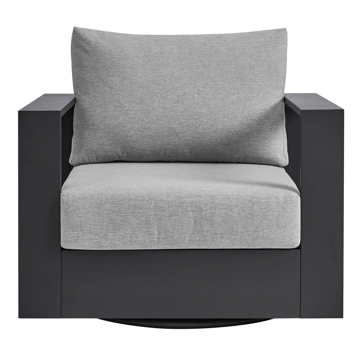 Tahoe Outdoor Powder-Coated Aluminum Swivel Armchair