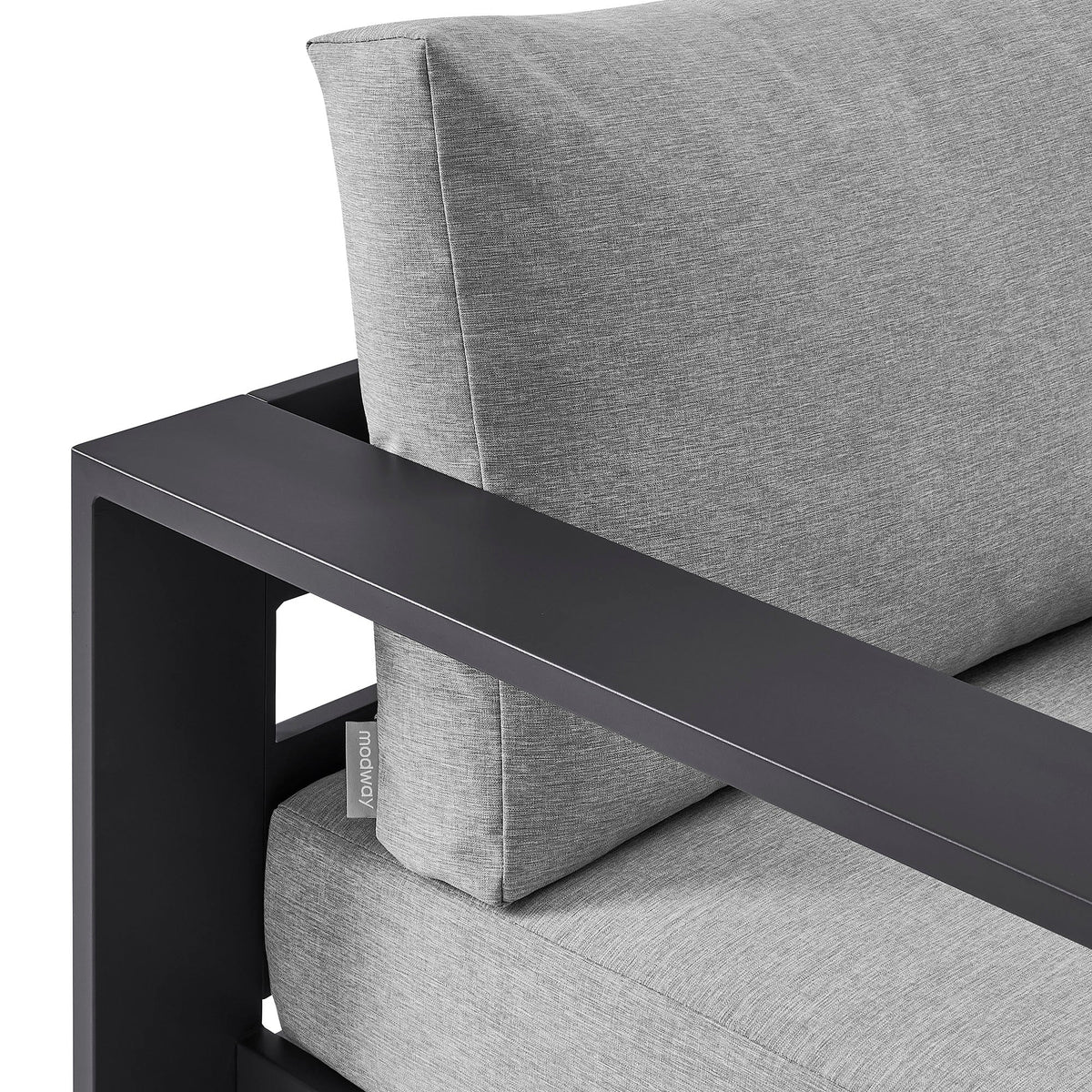 Tahoe Outdoor Powder-Coated Aluminum Swivel Armchair
