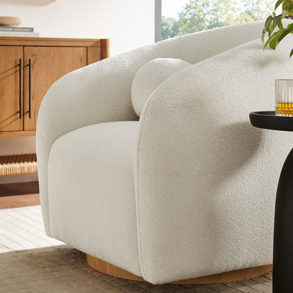 Holland Swivel Armchair