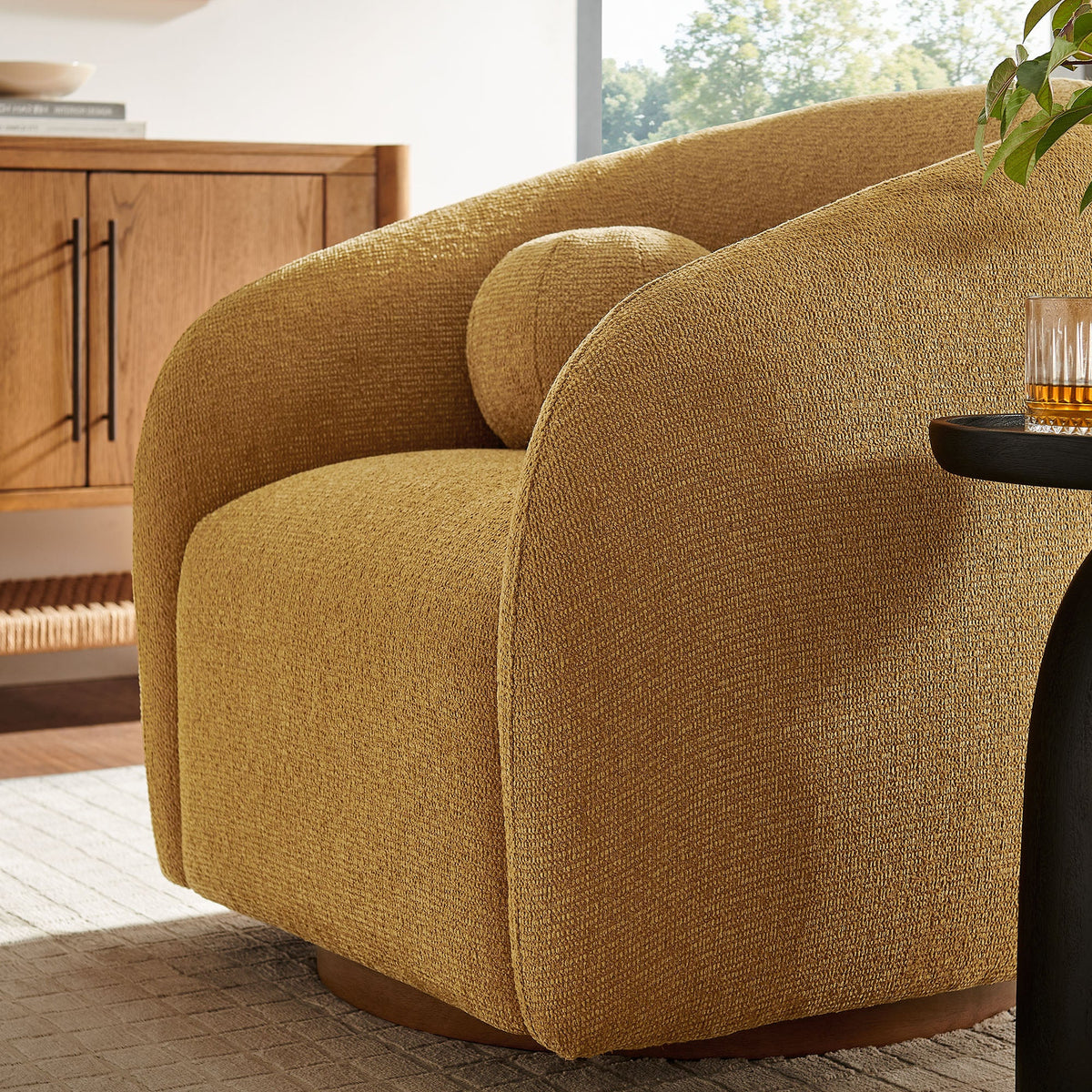 Holland Swivel Armchair