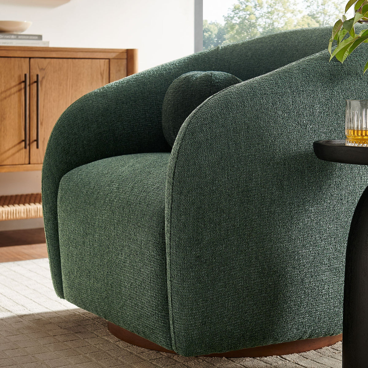 Holland Swivel Armchair