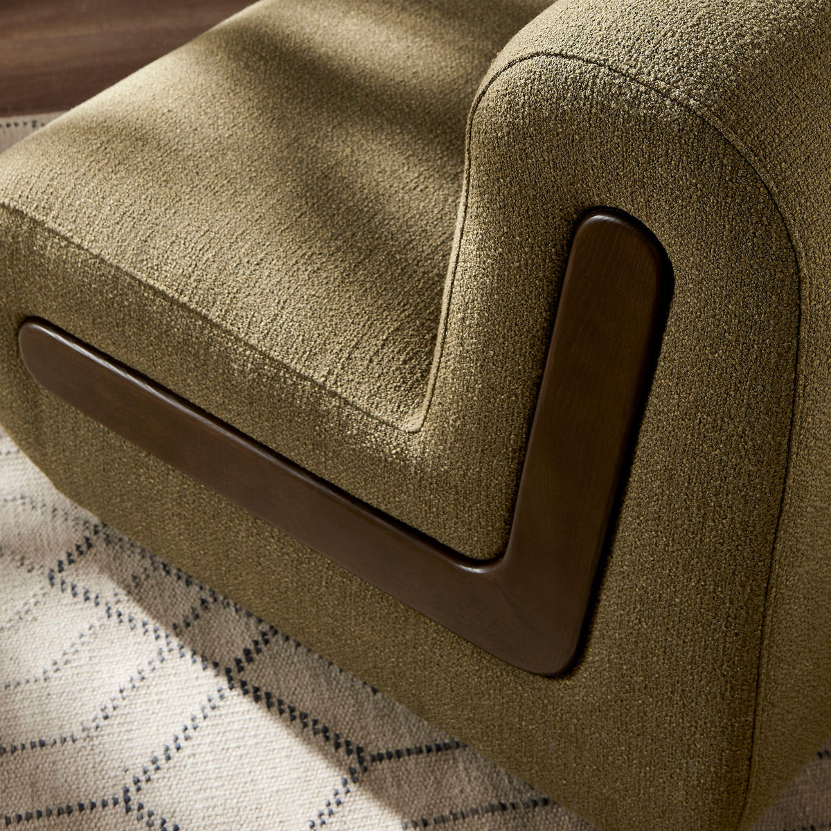 Denby Linen Blend Accent Chair