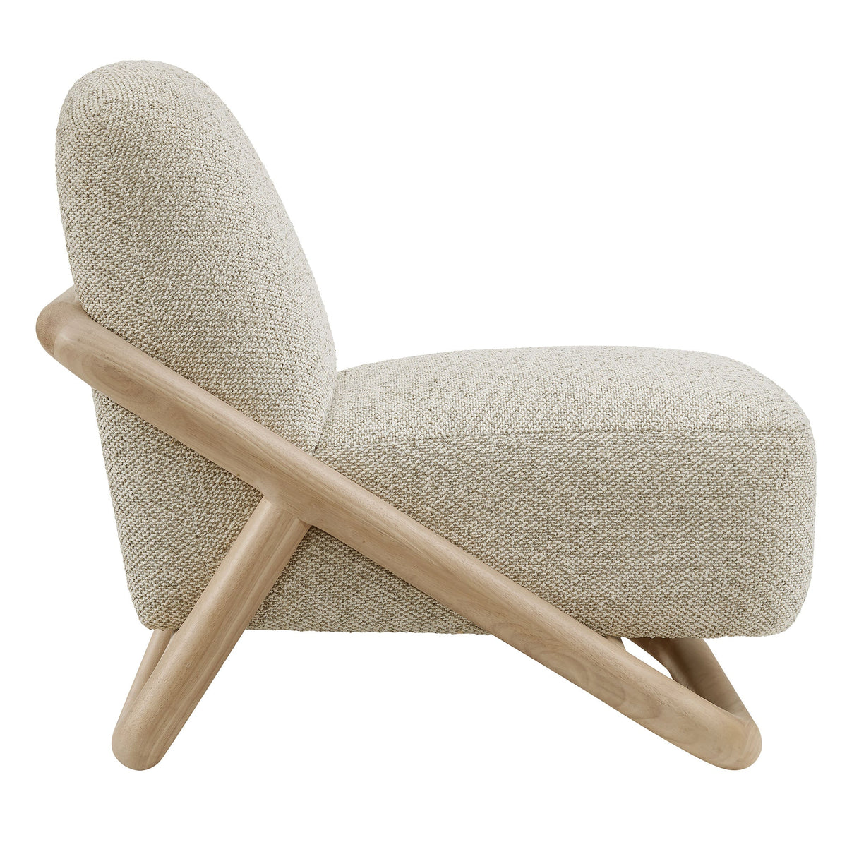 Vander Textured Fabric Accent Chair