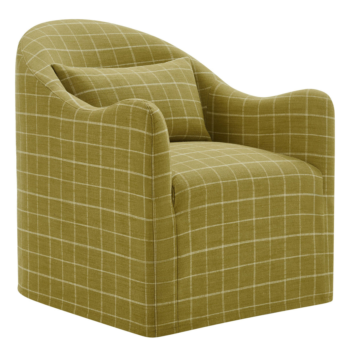 Bardot Linen Blend Accent Chair