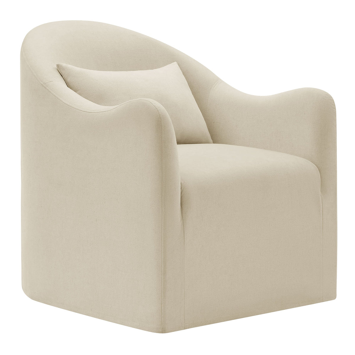 Bardot Linen Blend Accent Chair