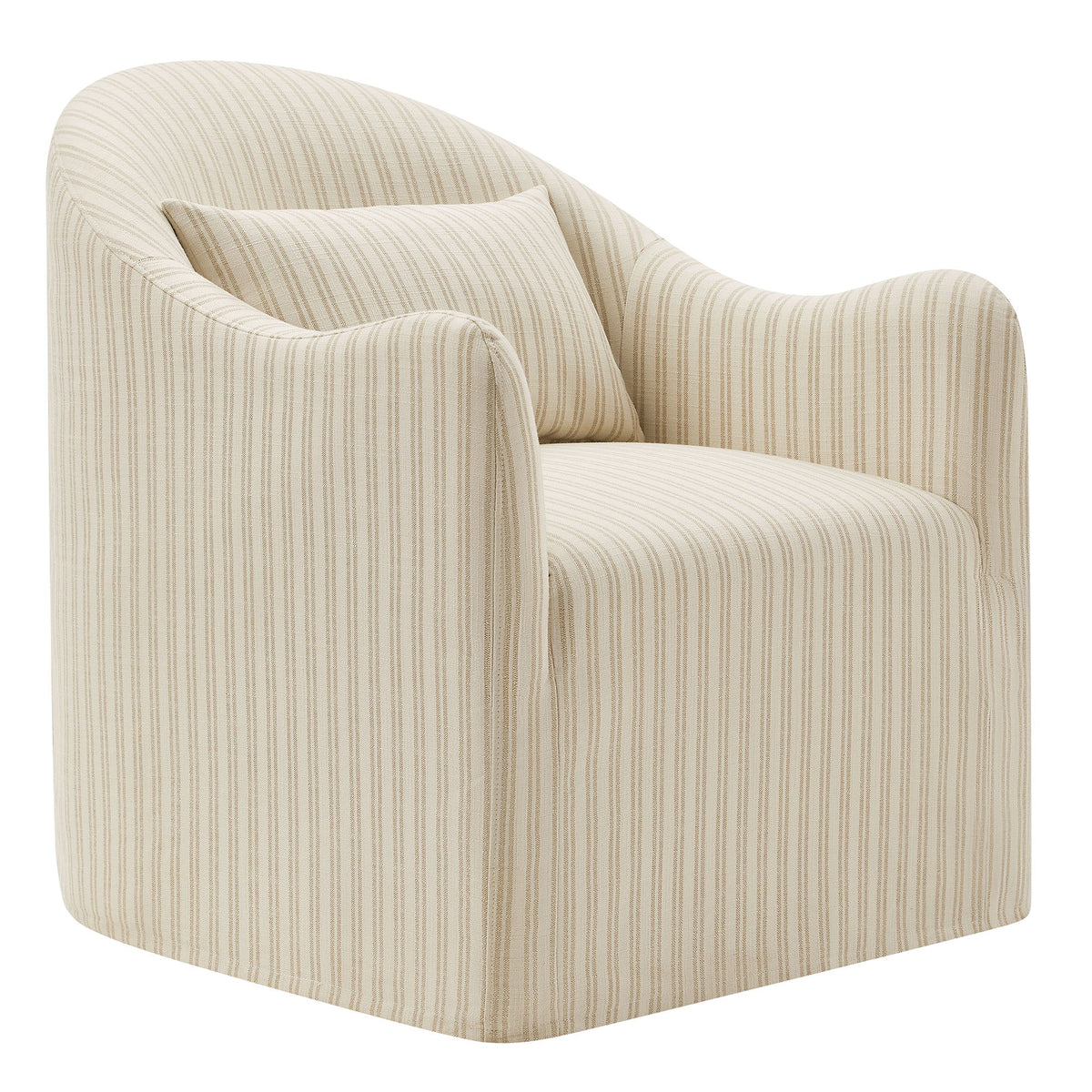 Bardot Striped Accent Chair