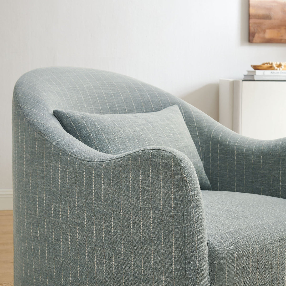 Bardot Striped Accent Chair