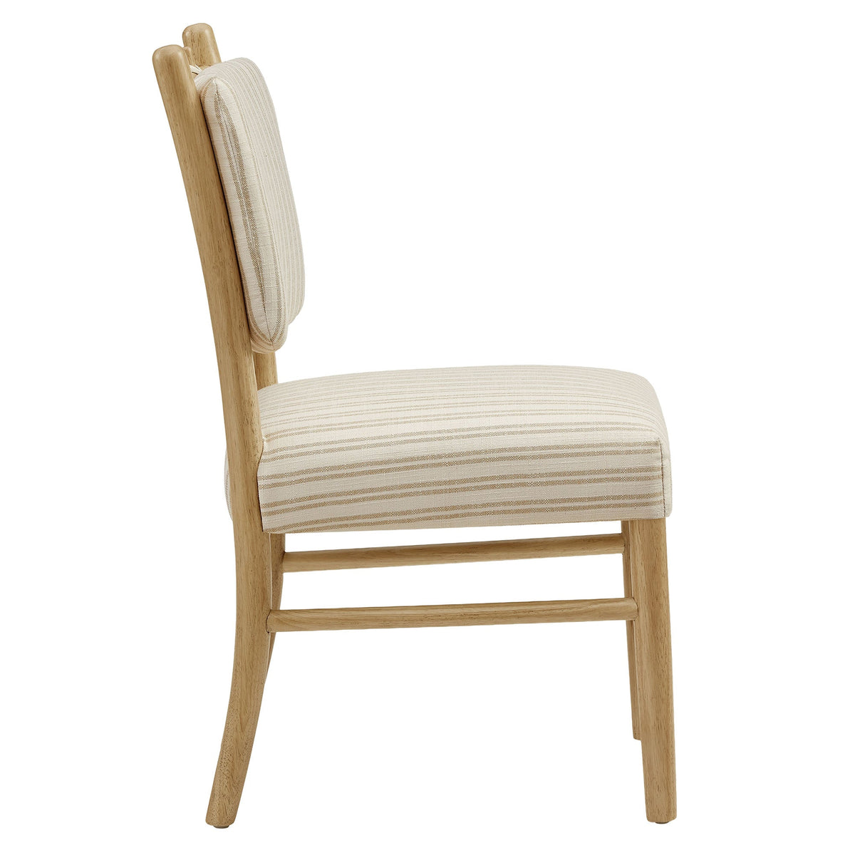 Mauden Striped Dining Side Chairs Set of 2