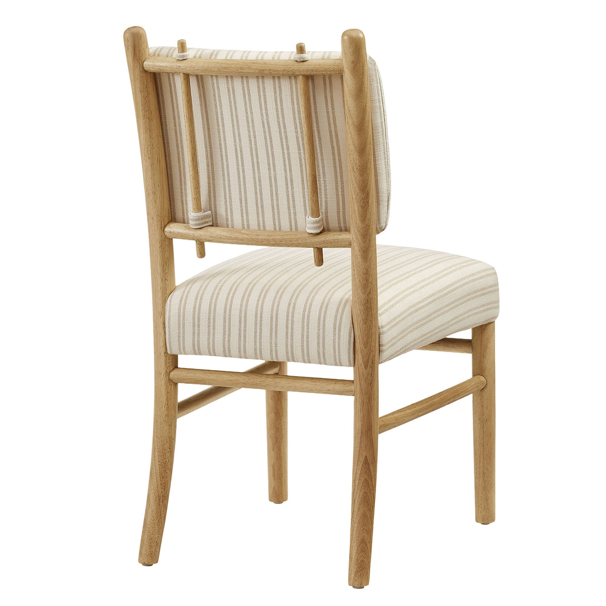 Mauden Striped Dining Side Chairs Set of 2