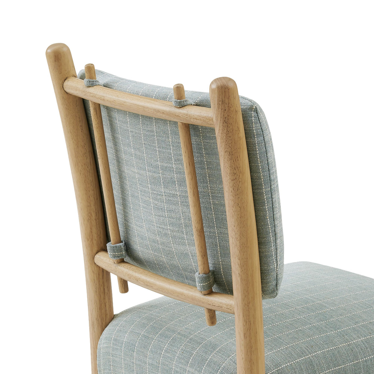 Mauden Striped Dining Side Chairs Set of 2