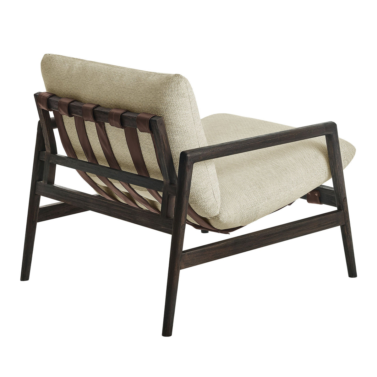 Nomi Outdoor Teak Wood Sling Chair