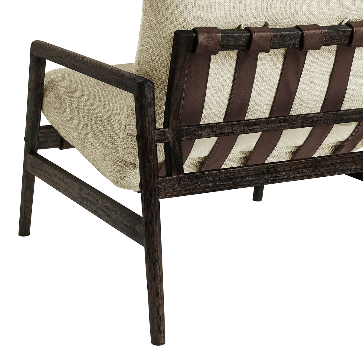Nomi Outdoor Teak Wood Sling Chair