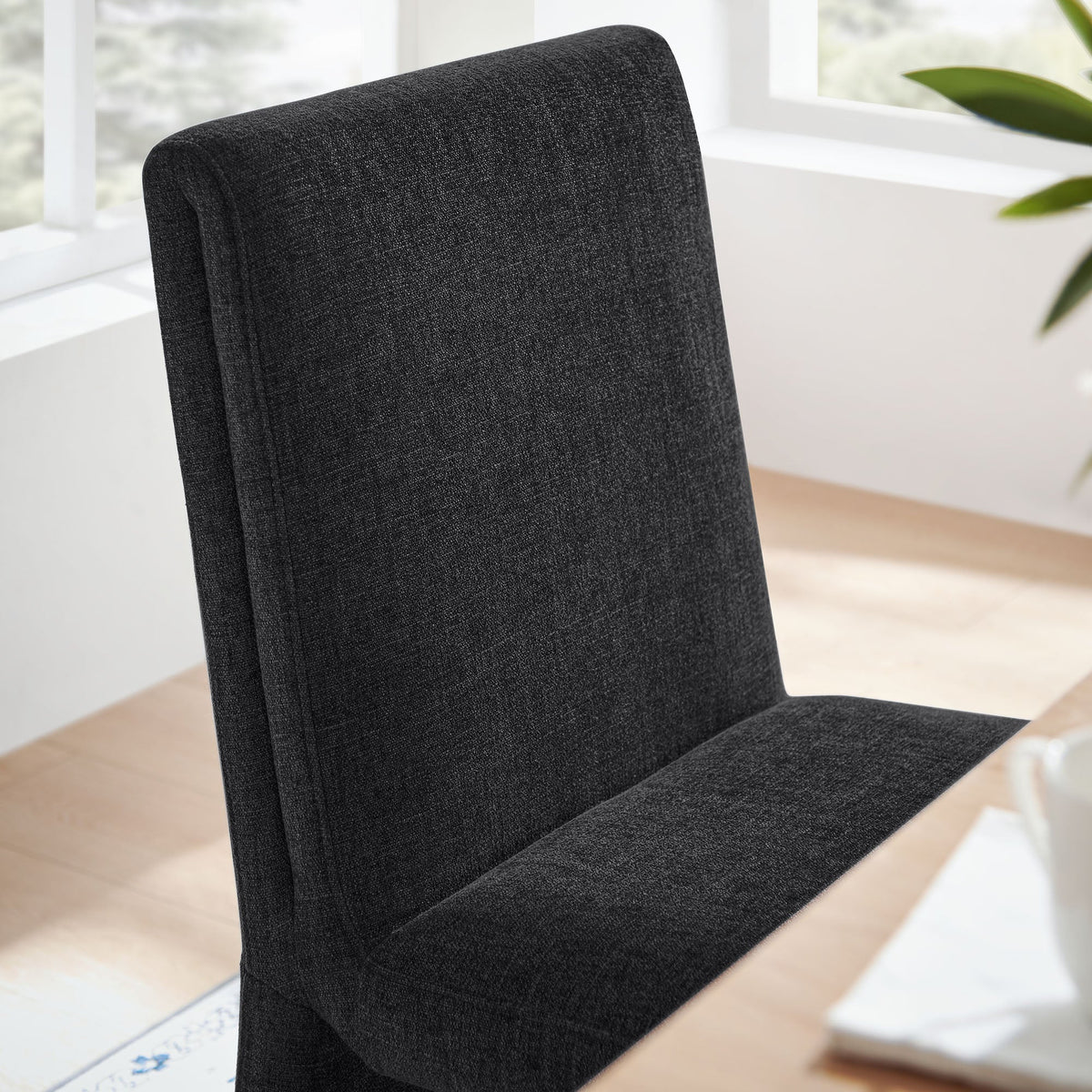Emory Upholstered Fabric Dining Side Chair Set of 2