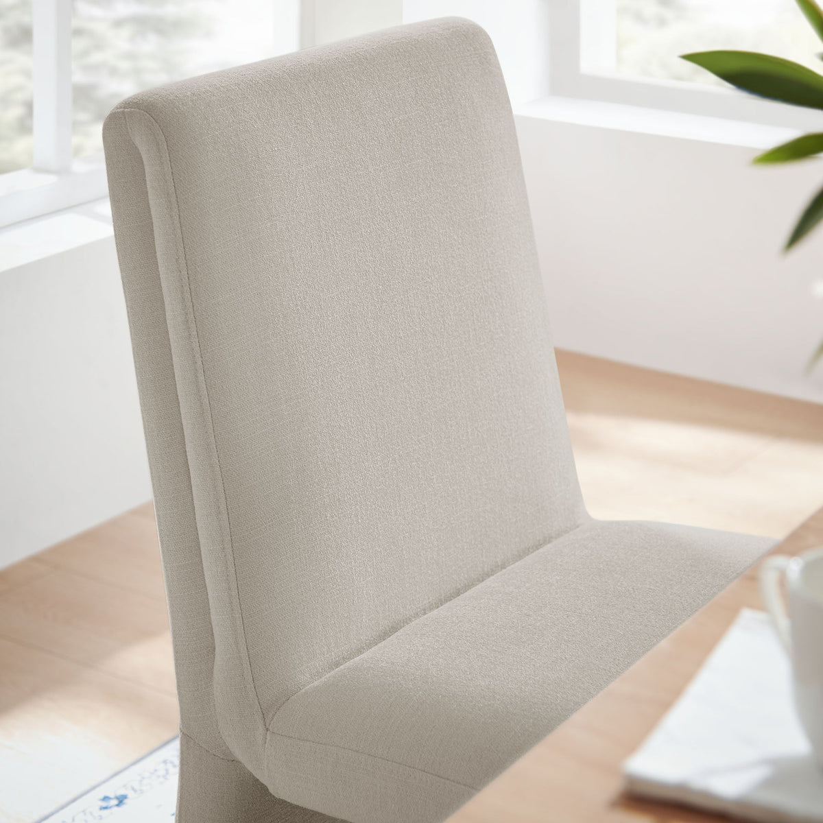 Emory Upholstered Fabric Dining Side Chair Set of 2