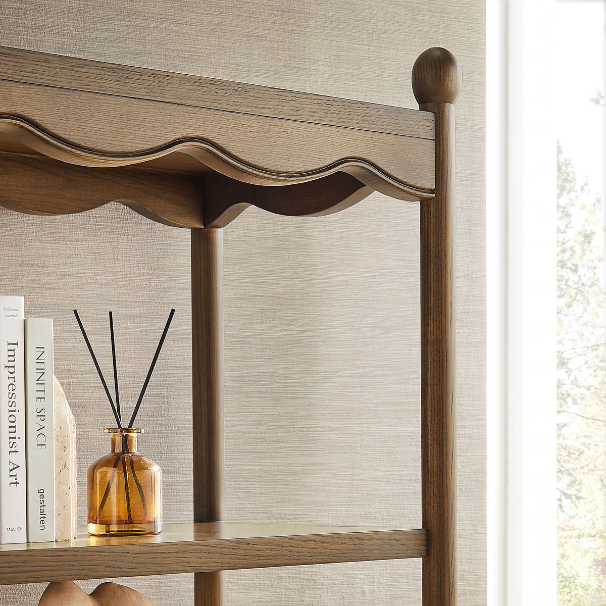 Darcy 4-Tier Open Bookcase