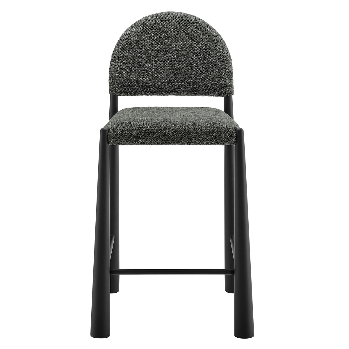 Hayley Upholstered Fabric Counter Stools Set of 2