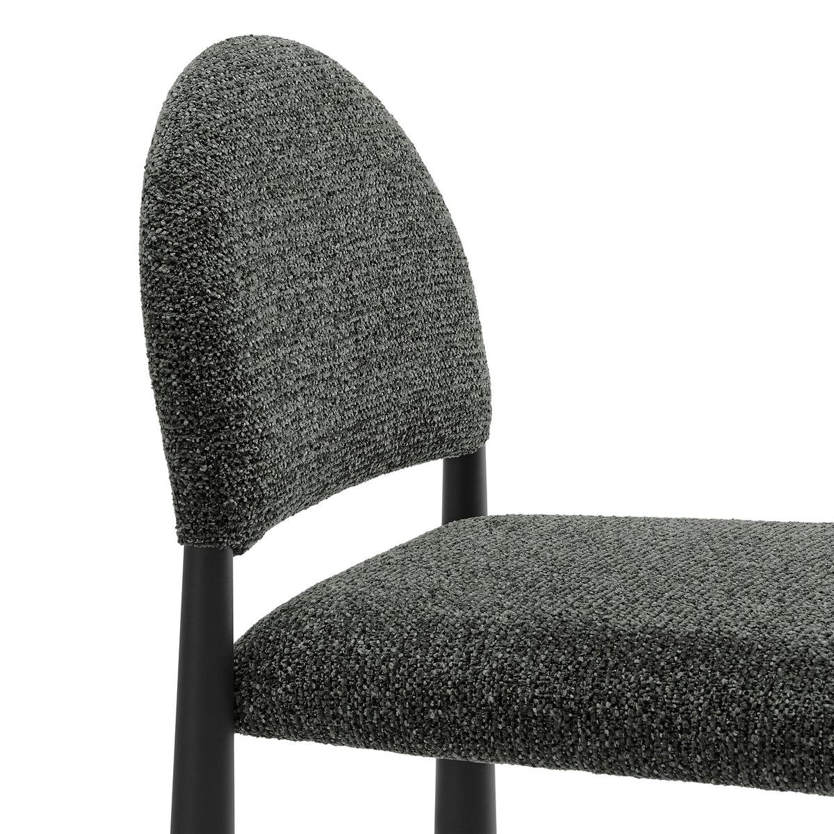 Hayley Upholstered Fabric Counter Stools Set of 2