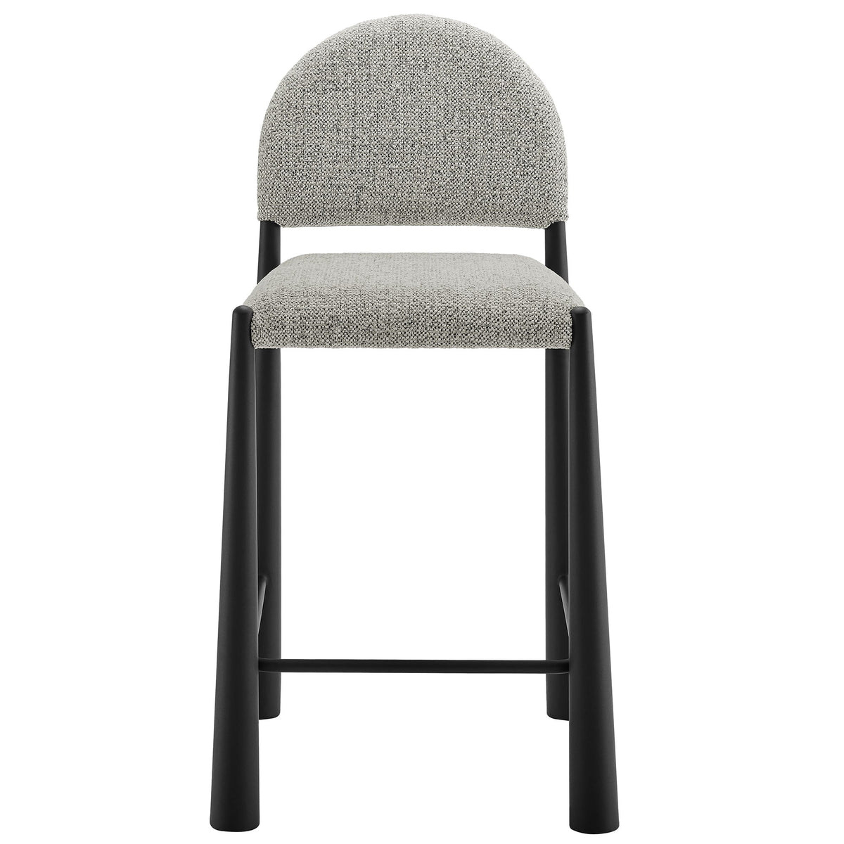 Hayley Upholstered Fabric Counter Stools Set of 2