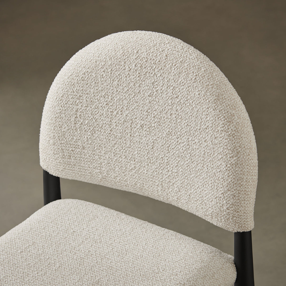 Hayley Upholstered Fabric Counter Stools Set of 2