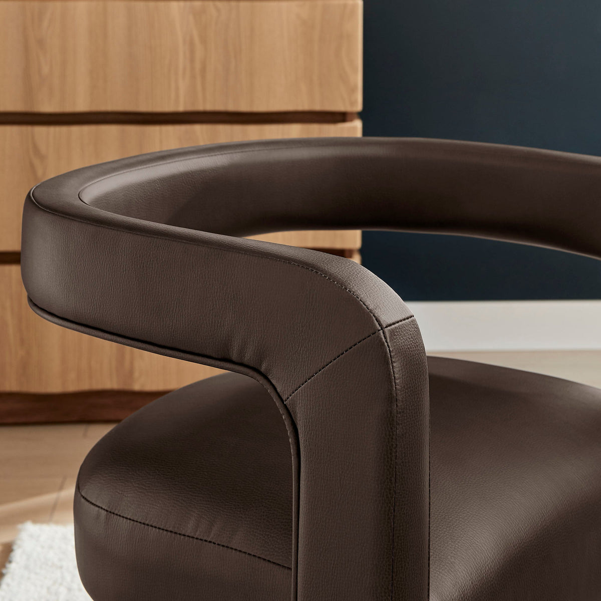 Winslow Premium Vegan Leather Dining Chair